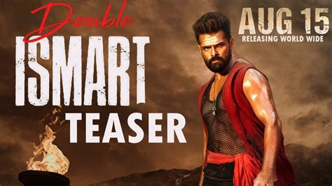 Double ISMART Teaser Telugu Ram Pothineni Sanjay Dutt Puri