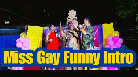 Miss Gay Funny Intro YouTube
