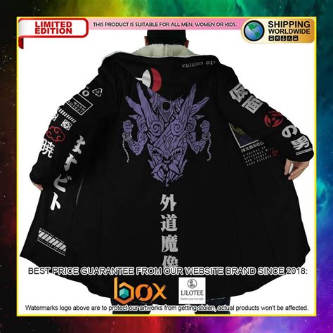 HOT Obito Uchiha Naruto Dream Hooded Cloak Coat Express Your Unique
