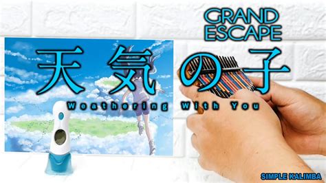 Grand Escape Ost Weathering With You Kalimba Easy Tutorial