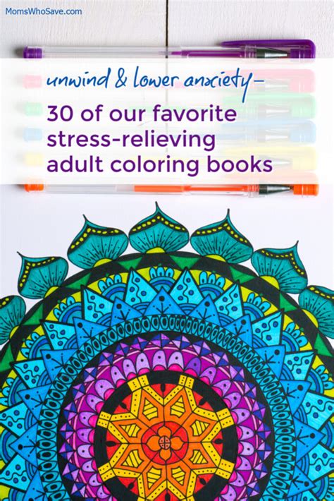 30 Stress-Relief Coloring Books For Adults: The Perfect Way To Unwind ...