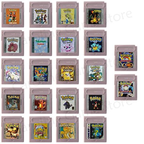 Pokemon GBC Series 16 Bit GBC Game Cassette Classic Christmas Adventure