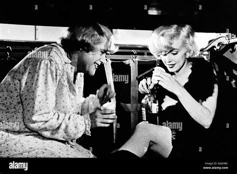 MANCHE MÖGEN S HEISS Some like it hot USA 1959 Billy Wilder Szene im Schlafwagenabteil JACK