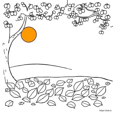 Easy Fall Coloring Pages Printable