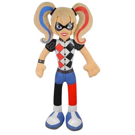 Dc Super Hero Girls Harley Quinn 10 Inch Plush Figure