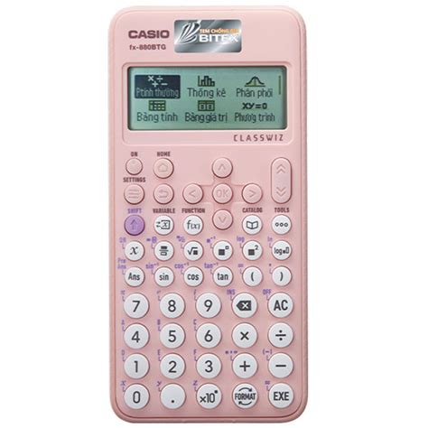 M Y T Nh Casio Fx Btg M U H Ng Th Vi N S Ch