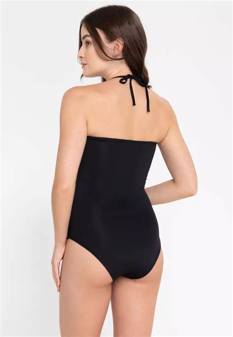 Buy Naked Sun Swimwear Bella Sweetheart Tube Maillot With U Shaped Peek