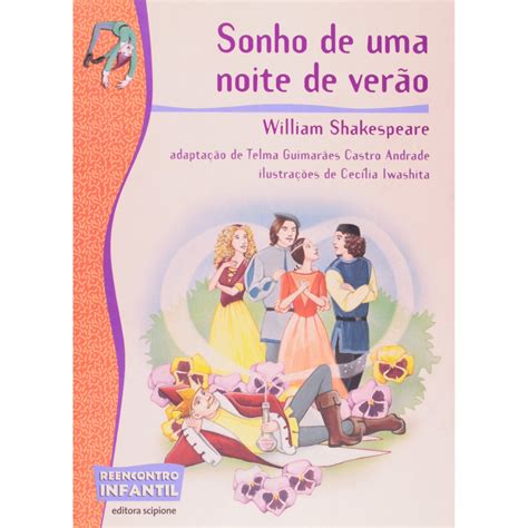 Livro Sonho de uma noite de verão William Shakespeare e Telma