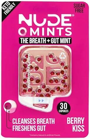 Amazon Nude Mints Dual Action Liquid Capsules Mouth Watering