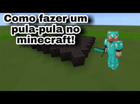 Como Fazer Um Pula Pula No Minecraft Youtube