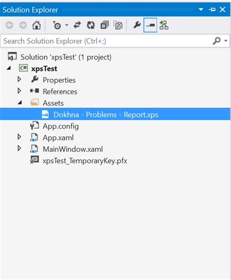 C How To Adjust Path Of Xps Document For Wpf Application To Work On