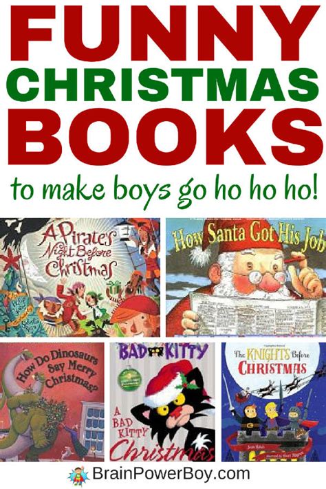 Funny Christmas Books That Will Make Boys Go Ho, Ho, Ho!