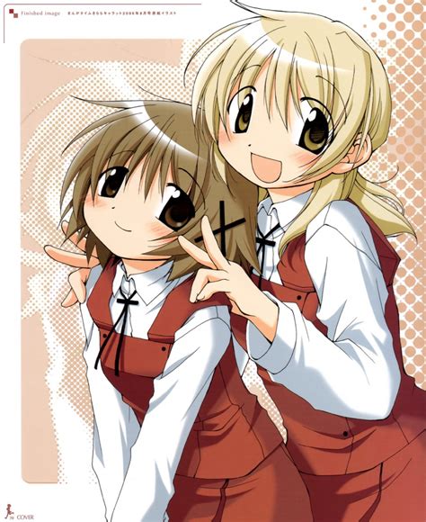 Yuno And Miyako Hidamari Sketch Drawn By Aoki Ume Danbooru