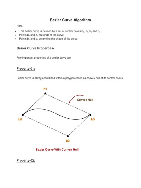 Bezier Curve | PDF | Curve | Algebraic Geometry