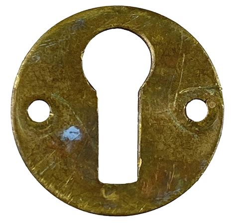 Historic Houseparts Inc Antique Cabinet Keyhole Covers Antique Wrought Brass Keyhole