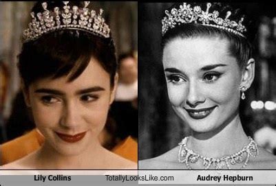 Lily Collins Totally Looks Like Audrey Hepburn I Just Love This Look