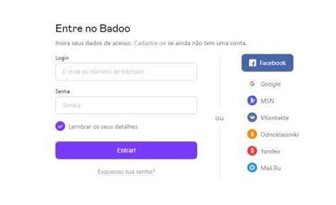 Badoo Entrarpg Badoo Entrar Benef Cios E Incentivos Para Voc