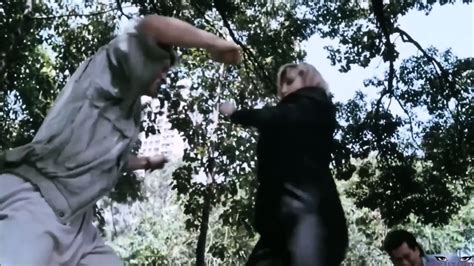 Cynthia Rothrock BUSTING BALLS Blonde Milf Kick In The Nuts