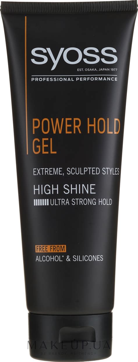 Syoss Men Power Hold Sculpting-Gel - Гель для укладки волос: купить по ...