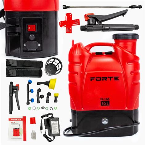 ᐉ Опрыскиватель аккумуляторный ранцевой FORTE CL-16A на 16 л c ...