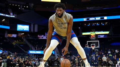 Joel Embiid To Undergo Procedure On Left Knee Injury This Week Nbc