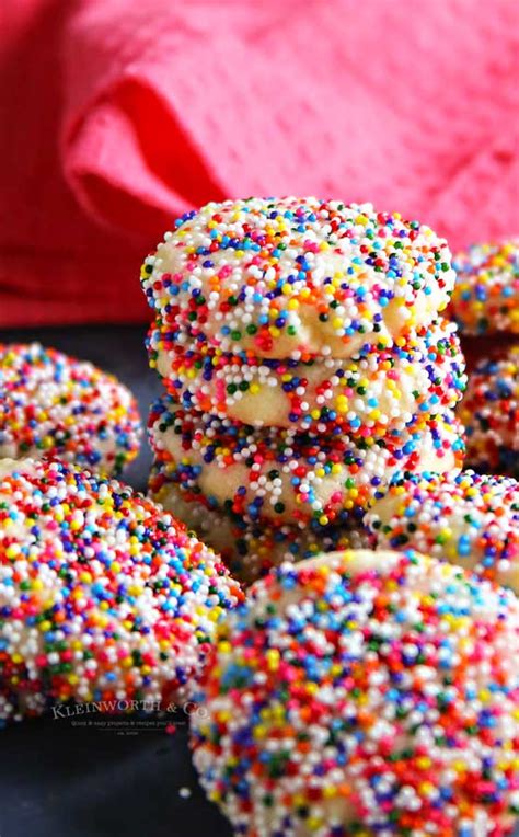 Rainbow Sprinkle Cookies Taste Of The Frontier