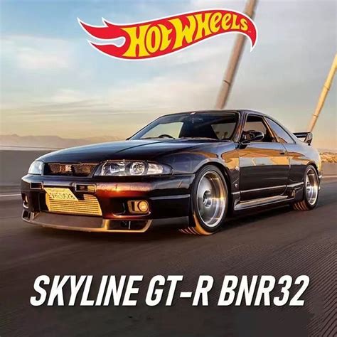 Mattel Hot Wheels 2025 Nissan Skyline Gt R Bnr32 C4982 имитационная модель автомобиля детская