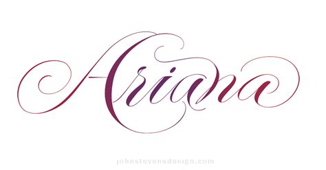 Hand-Lettering by John Stevens, master calligrapher & letterer