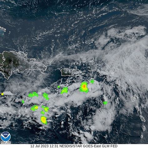 Nws San Juan On Twitter A Tropical Wave Passing Through The Region