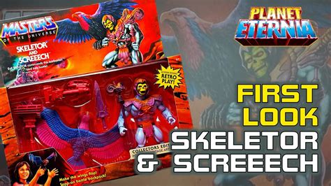 First Look MotU Origins Skeletor Screeech PlanetEternia YouTube