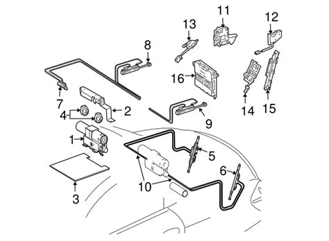 Hydraulic Cylinder Part 171 800 00 72 Mercedes Parts Center