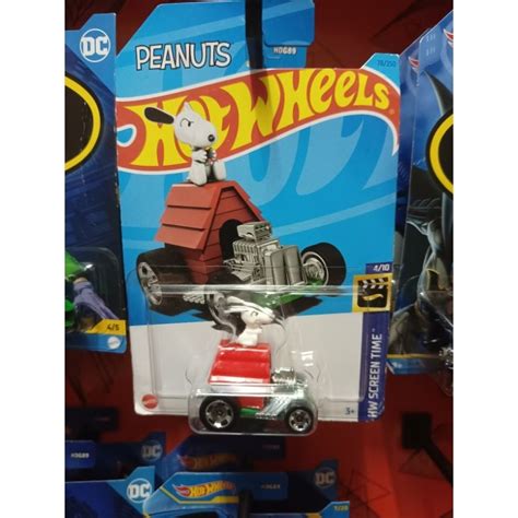 Hot Wheels Snoopy Characters Shopee Thailand