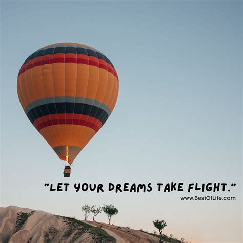 Inspirational Hot Air Balloon Quotes And Sayings Deep Love Quotes