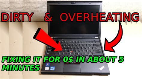 Diy Fixing An Overheating Laptop Cleaning It Youtube