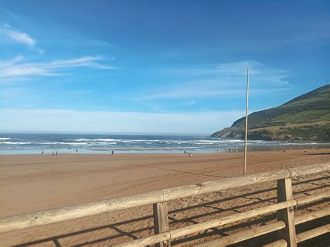 Playa la arena en este sábado de otoño con tiempo primaver Flickr