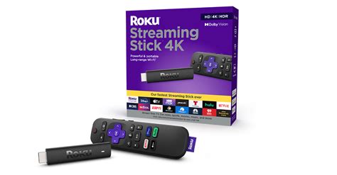 Roku® Streaming Stick® 4K | Powerful & portable | Buy now at Roku.com ... 