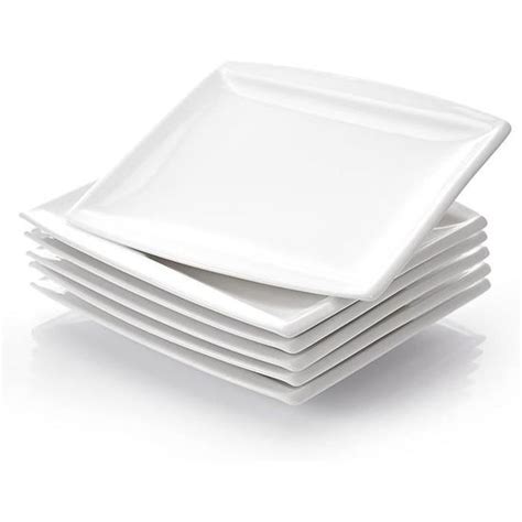 Malacasa S Rie Blance Pcs Assiettes Plates Assiettes Porcelaine