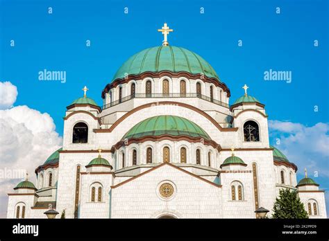 Saint Sava Cathedral Belgrade Serbia Stock Photo Alamy