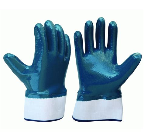 Перчатки нитриловые МБС, полный облив, манжет-крага цена - Купить в Москве