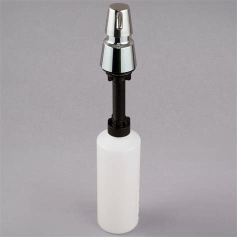 Bobrick B Chrome Counter Mount Push Button Foaming Soap Dispenser