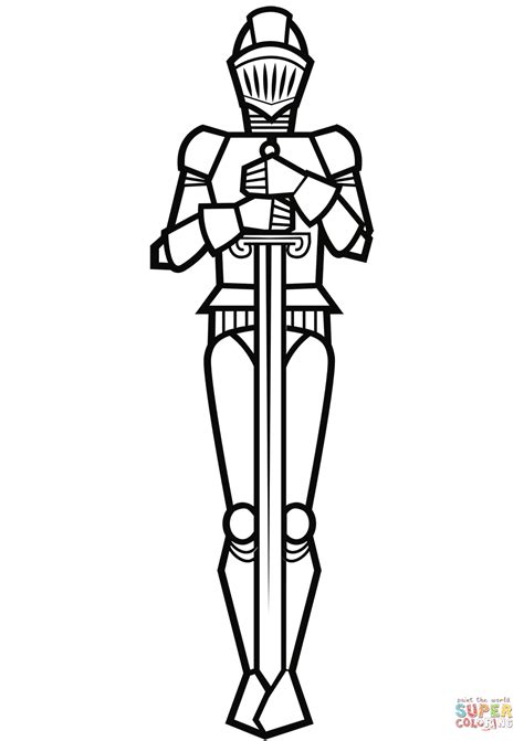 Moon Knight Coloring Pictures Coloring Sword Knight Drawing Printable