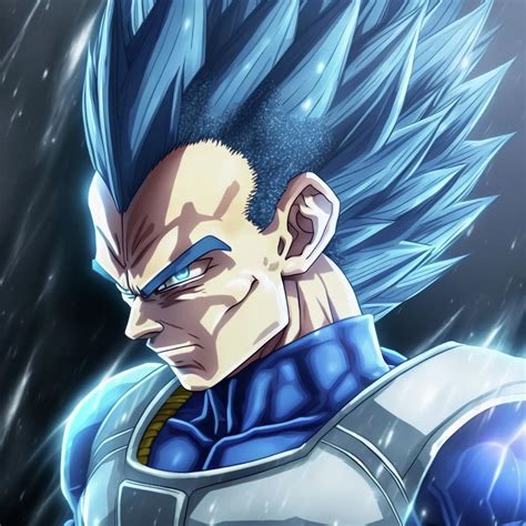 Super Saiyan Blue Vegeta Digital Art By Creationistlife Pixels