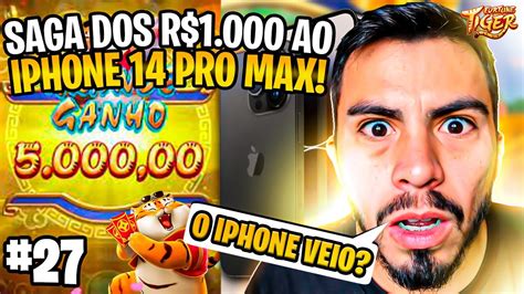 🔥 4 Mil No Fortune Tiger Com InteligÊncia Artificial Dia 27 Saga 1000 Ao Iphone 14 Pro Max