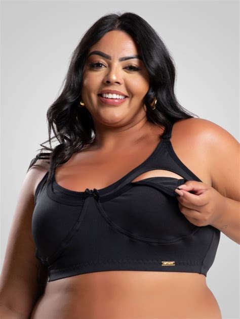 Sutiã Básico Maternidade Amamentação sem Bojo Plus Size Giovanna IMI lINGERIE