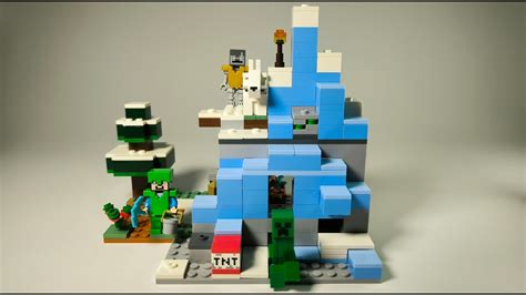 LEGO Minecraft 21243 The Frozen Peaks YouTube