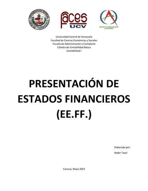 Guía de Estados Financieros nicole uDocz