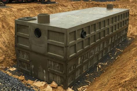 Stormwater Retention Precast Concrete Tanks Wieser Concrete