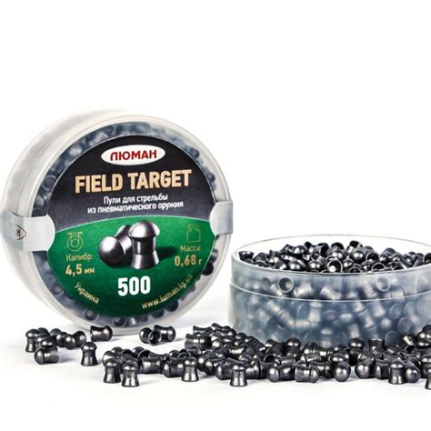 Люман Пули для пневматики 500 шт - купить с доставкой по выгодным ценам ...