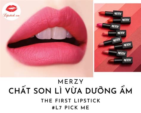 Review Son Merzy L7 Pick Me Màu Hồng Sen Đẹp Nhất Hot Nhất