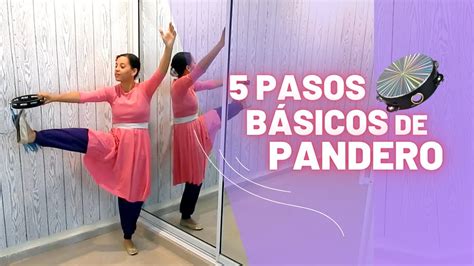 Pasos B Sicos Y F Ciles De Pandero Danza Cristiana Youtube